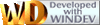 Developed with WINDEV