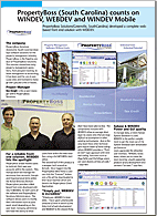 PropertyBoss (South Carolina) counts on WINDEV, WEBDEV and WINDEV Mobile